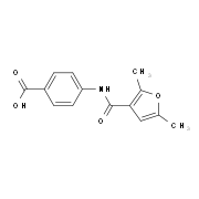 4-[(2,5-Dimethyl-furan-3-carbonyl)-amino]-benzoic acid