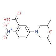 5-(2,6-Dimethylmorpholin-4-yl)-2-nitrobenzoic acid