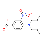 4-(2,6-Dimethylmorpholin-4-yl)-3-nitrobenzoic acid