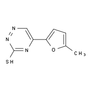 5-(5-Methyl-2-furyl)-1,2,4-triazine-3-thiol