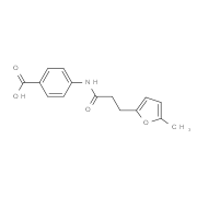 4-[3-(5-Methyl-furan-2-yl)-propionylamino]-benzoic acid