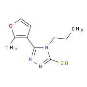 5-(2-Methyl-3-furyl)-4-propyl-4H-1,2,4-triazole-3-thiol