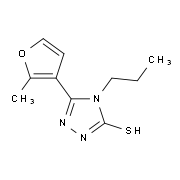 5-(2-Methyl-3-furyl)-4-propyl-4H-1,2,4-triazole-3-thiol