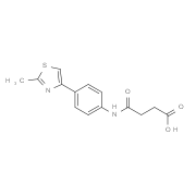 N-[4-(2-Methyl-thiazol-4-yl)-phenyl]-succinamic acid