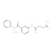 4-{3-[(Methylanilino)carbonyl]anilino}-4-oxobutanoic acid