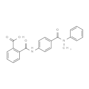 2-({4-[(Methylanilino)carbonyl]anilino}carbonyl)-benzoic acid