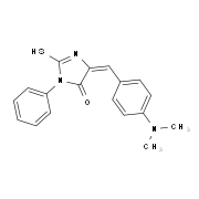 (5E)-5-[4-(Dimethylamino)benzylidene]-2-mercapto-3-phenyl-3,5-dihydro-4H-imidazol-4-one