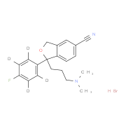 (±)-Citalopram-d4 HBr (4-fluorophenyl-d4)