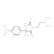 3-(2-Dimethylamino-ethyl)-5-methyl-5-(4-nitro-phenyl)-imidazolidine-2,4-dione