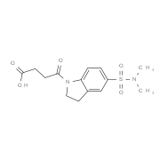 4-{5-[(Dimethylamino)sulfonyl]-2,3-dihydro-1H-indol-1-yl}-4-oxobutanoic acid