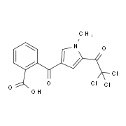 2-{[1-Methyl-5-(2,2,2-trichloroacetyl)-1H-pyrrol-3-yl]carbonyl}benzenecarboxylic acid