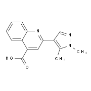 2-(1,5-Dimethyl-1H-pyrazol-4-yl)-quinoline-4-carboxylic acid