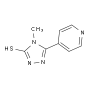 4-Methyl-5-pyridin-4-yl-4H-[1,2,4]triazole-3-thiol