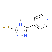 4-Methyl-5-pyridin-4-yl-4H-[1,2,4]triazole-3-thiol