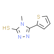 4-Methyl-5-thiophen-2-yl-4H-[1,2,4]triazole-3-thiol