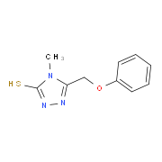 4-Methyl-5-(phenoxymethyl)-4H-1,2,4-triazole-3-thiol