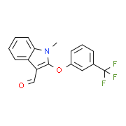 1-Methyl-2-[3-(trifluoromethyl)phenoxy]-1H-indole-3-carbaldehyde