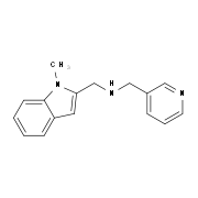 [(1-Methyl-1H-indol-2-yl)methyl]-(pyridin-3-ylmethyl)amine