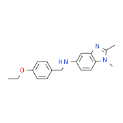 (1,2-Dimethyl-1H-benzoimidazol-5-yl)-(4-ethoxy-benzyl)-amine