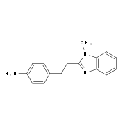 4-[2-(1-Methyl-1H-benzoimidazol-2-yl)-ethyl]-phenylamine
