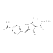 5-(4-Carboxy-benzylidene)-2-methyl-4-oxo-4,5-dihydro-1H-pyrrole-3-carboxylic acid methyl ester
