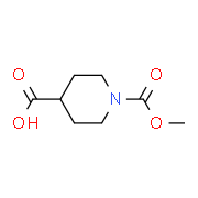 1-(Methoxycarbonyl)-4-piperidinecarboxylic acid