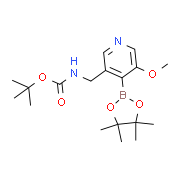 tert-Butyl (5-methoxy-4-(4,4,5,5-tetramethyl-1,3,2-dioxaborolan-2-yl)pyridin-3-yl)methylcarbamate