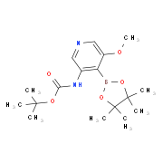 tert-Butyl 5-methoxy-4-(4,4,5,5-tetramethyl-1,3,2-dioxaborolan-2-yl)pyridin-3-ylcarbamate