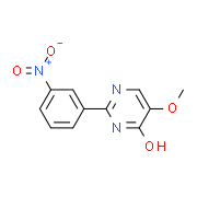 5-Methoxy-2-(3-nitrophenyl)-4-pyrimidinol