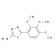 5-(2,3,4-Trimethoxy-phenyl)-[1,3,4]thiadiazol-2-ylamine