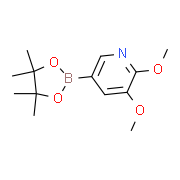 2,3-Dimethoxy-5-(4,4,5,5-tetramethyl-1,3,2-dioxaborolan-2-yl)pyridine