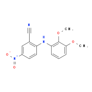 2-[(2,3-Dimethoxyphenyl)amino]-5-nitrobenzonitrile