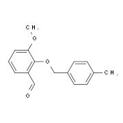 3-Methoxy-2-[(4-methylbenzyl)oxy]benzaldehyde