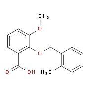 3-Methoxy-2-[(2-methylbenzyl)oxy]benzoic acid