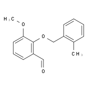 3-Methoxy-2-[(2-methylbenzyl)oxy]benzaldehyde