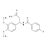 3-(3,4-Dimethoxyphenyl)-3-[(4-fluoro-benzoyl)amino]propanoic acid