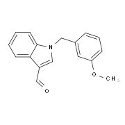 1-(3-Methoxybenzyl)-1H-indole-3-carbaldehyde