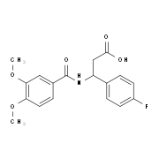 3-(3,4-Dimethoxy-benzoylamino)-3-(4-fluoro-phenyl)-propionic acid