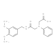 [{2-[(3,4-Dimethoxybenzyl)amino]-2-oxoethyl}(phenyl)amino]acetic acid