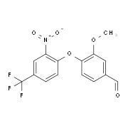 3-Methoxy-4-[2-nitro-4-(trifluoromethyl)phenoxy]-benzaldehyde