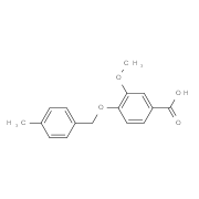 3-Methoxy-4-[(4-methylbenzyl)oxy]benzoic acid