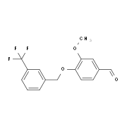 3-Methoxy-4-{[3-(trifluoromethyl)benzyl]-oxy}benzaldehyde
