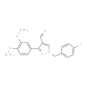 3-(3,4-Dimethoxyphenyl)-1-(4-fluorobenzyl)-1H-pyrazole-4-carbaldehyde