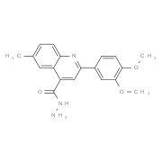 2-(3,4-Dimethoxyphenyl)-6-methylquinoline-4-carbohydrazide