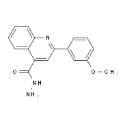 2-(3-Methoxyphenyl)quinoline-4-carbohydrazide