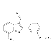 2-(3-Methoxyphenyl)-8-methylimidazo-[1,2-a]pyridine-3-carbaldehyde