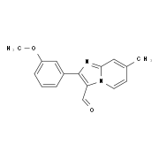 2-(3-Methoxyphenyl)-7-methylimidazo-[1,2-a]pyridine-3-carbaldehyde