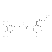 [(2-{[2-(3,4-Dimethoxyphenyl)ethyl]amino}-2-oxoethyl)(4-methoxyphenyl)amino]acetic acid