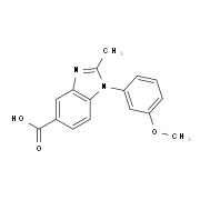 1-(3-Methoxyphenyl)-2-methyl-1H-benzimidazole-5-carboxylic acid
