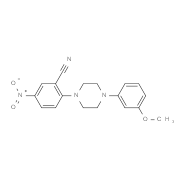 2-[4-(3-Methoxyphenyl)piperazin-1-yl]-5-nitrobenzonitrile